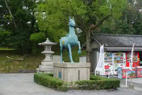 廣島護國神社の狛犬