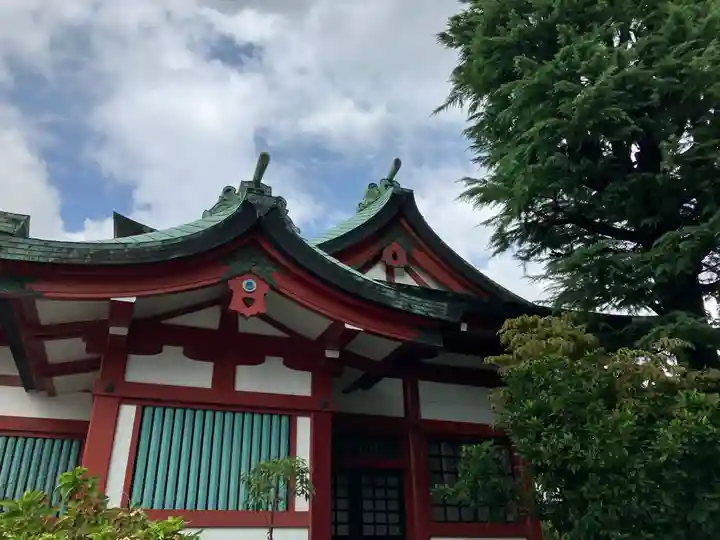 筑土八幡神社の本殿・本堂