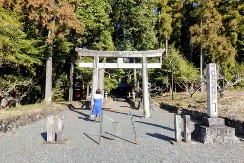 八名井神社の鳥居