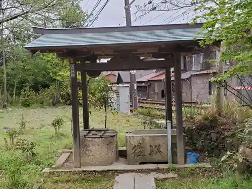 關蝉丸神社下社の手水舎