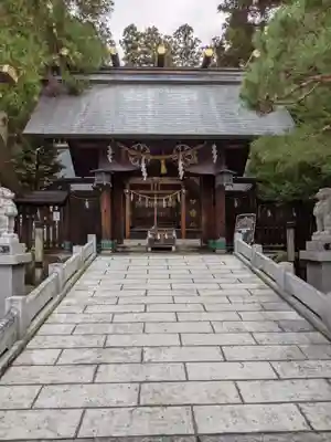 飛騨総社の本殿・本堂