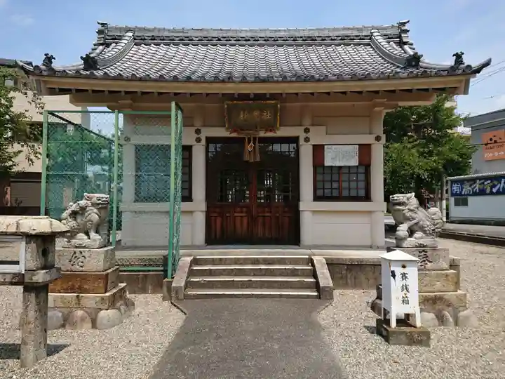 秋葉社の本殿・本堂