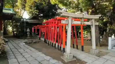 品川神社の鳥居