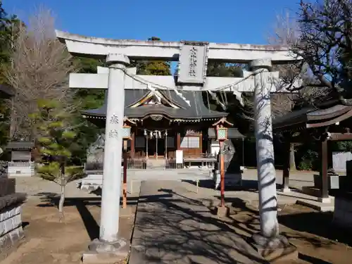 女化神社の鳥居