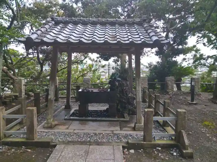 那古寺の手水舎