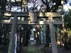 六所神社の鳥居