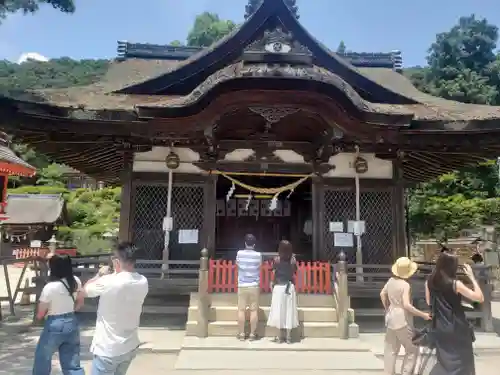 白鬚神社の本殿