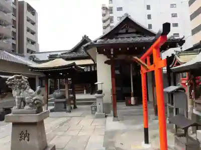法案寺南坊の鳥居