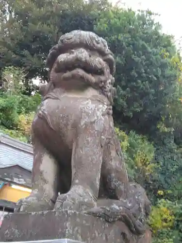江島神社の狛犬