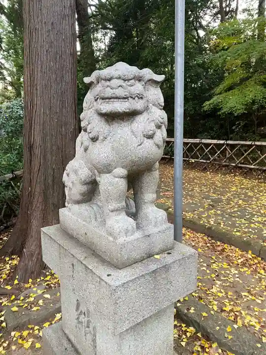 青葉神社の狛犬