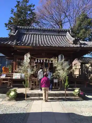 川越熊野神社の本殿・本堂