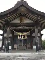追分八幡神社の本殿・本堂