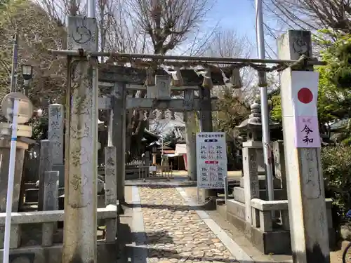 二日市八幡宮の鳥居