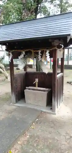 畑山神社の手水