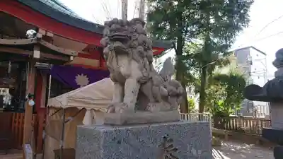 秋葉神社の狛犬
