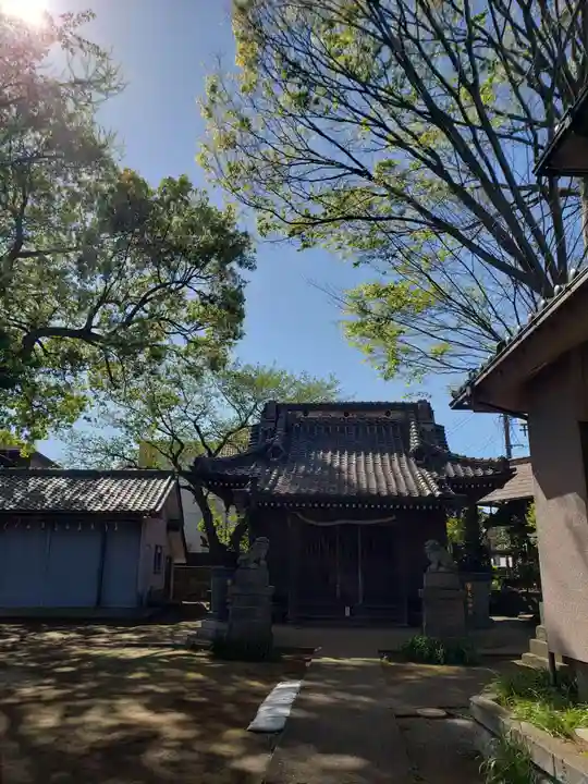 矢切神社の本殿・本堂