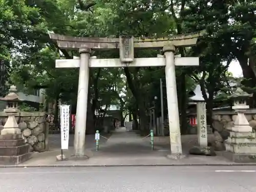 若宮八幡社の鳥居