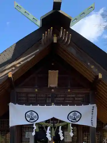 信濃神社の本殿