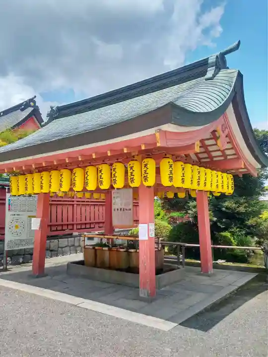 津島神社の手水舎