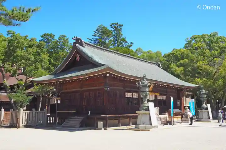 伊弉諾神宮の本殿・本堂