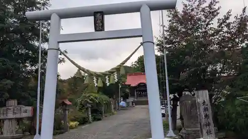 丸瀬布神社の鳥居