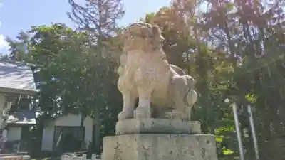 名寄神社の狛犬