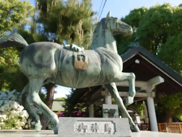 和泉國一之宮 大鳥大社の狛犬