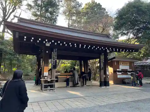 明治神宮の手水舎