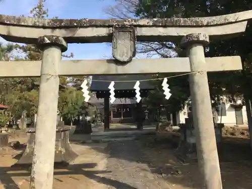 柴宮神社の鳥居