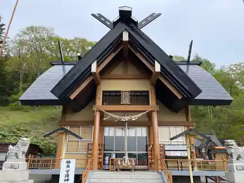 浦幌神社・乳神神社の本殿