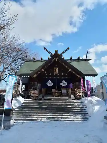 札幌諏訪神社の本殿・本堂