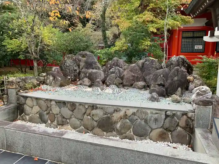 宮城縣護國神社の庭園