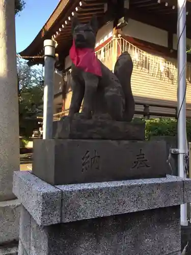 飛木稲荷神社の狛犬