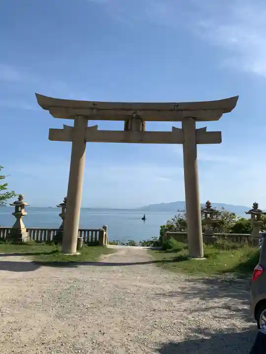 伊和都比売神社の鳥居