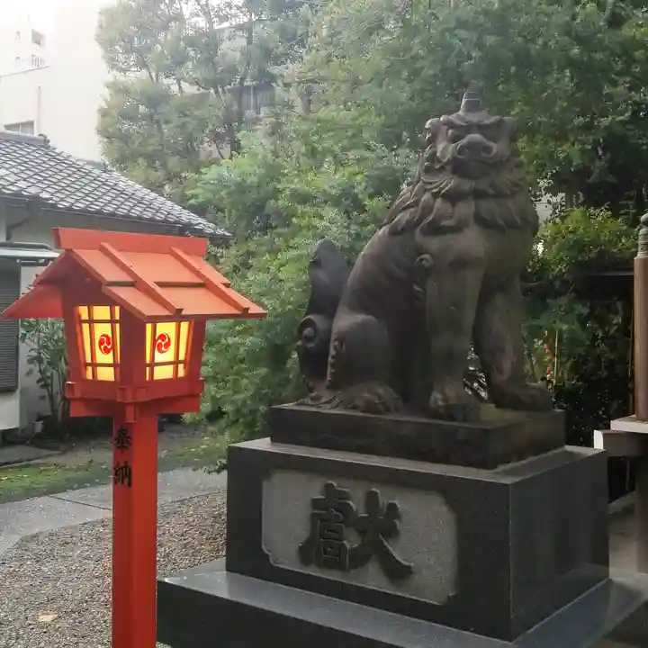 蔵前神社の狛犬