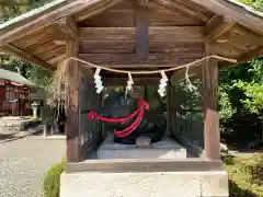 阿志都彌神社・行過天満宮の像