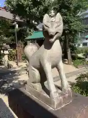 三輪神社の狛犬