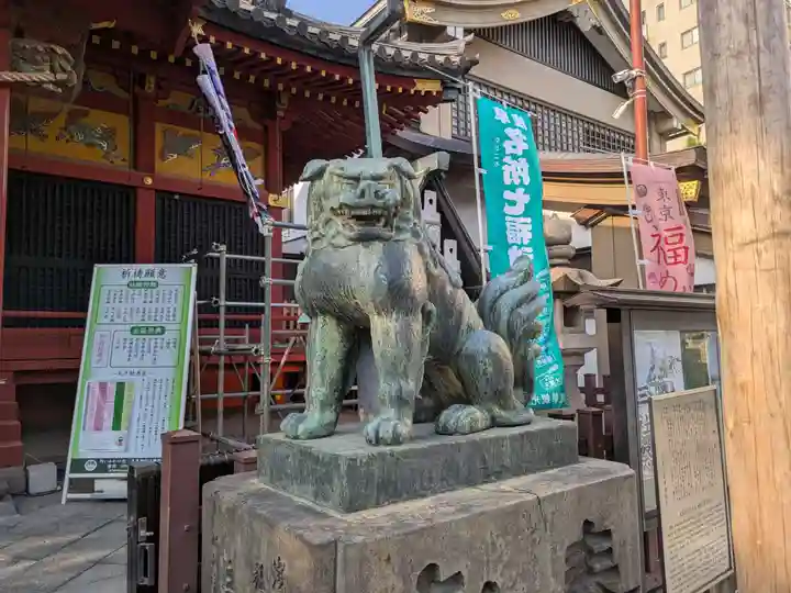 浅草神社の狛犬