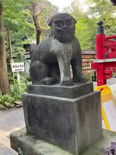 井の頭弁財天（大盛寺）の狛犬