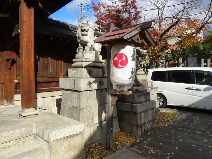 大将軍神社 東三條殿の狛犬