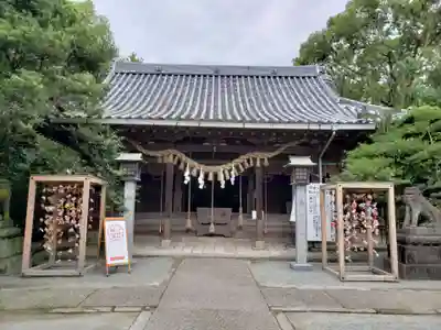 柳川総鎮守 日吉神社の本殿・本堂
