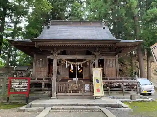 鏑八幡神社の本殿