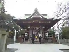 白旗神社の本殿