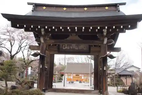 願成寺の山門・神門