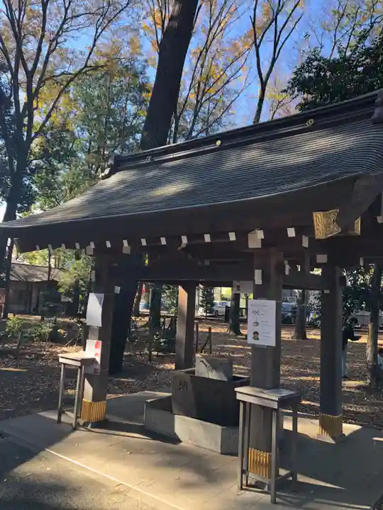 布多天神社の手水舎