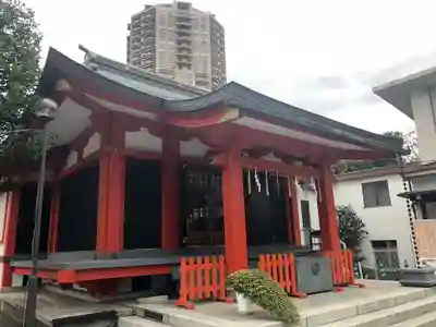 麻布氷川神社の本殿・本堂