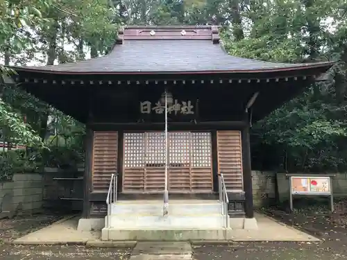 日吉社の本殿・本堂
