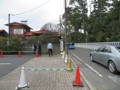 寒川神社の庭園