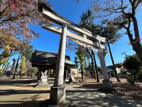 小野神社の鳥居