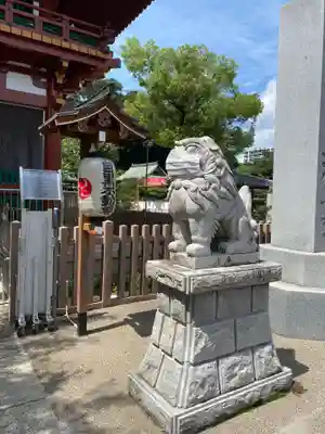 瀧泉寺(目黒不動尊)の狛犬
